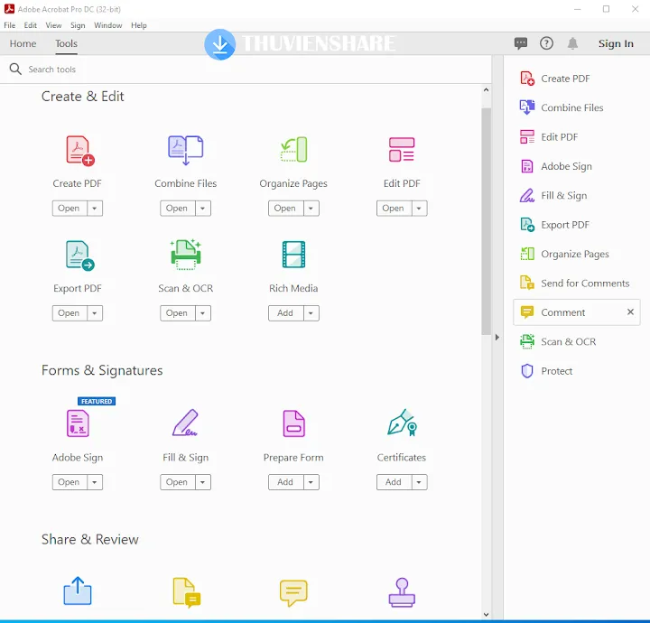 tính năng Adobe Acrobat Professional DC Full Repack - phần mềm xem chỉnh sửa file PDF chuyên dụng
