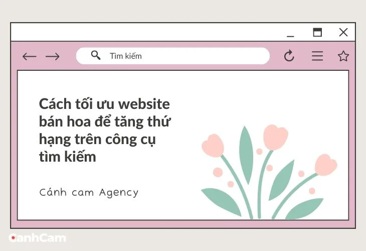 Cách tối ưu thiết kế website bán hoa