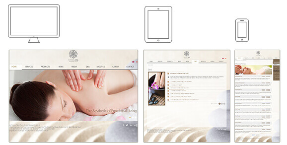 Cánh Cam thiết kế website cho CrystaL Spa ảnh 6