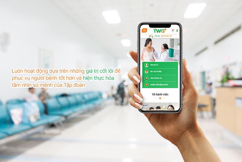 Cánh Cam thiết kế website cho bệnh viện TWG ảnh 1