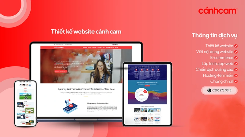 Công ty thiết kế website Cánh Cam